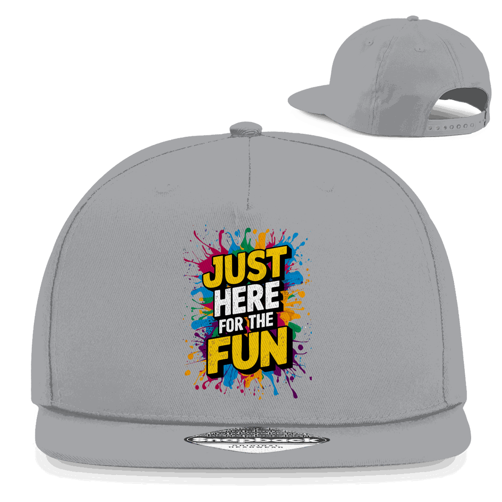 Snapback Rapper Cap - Just here for the fun | Division420®