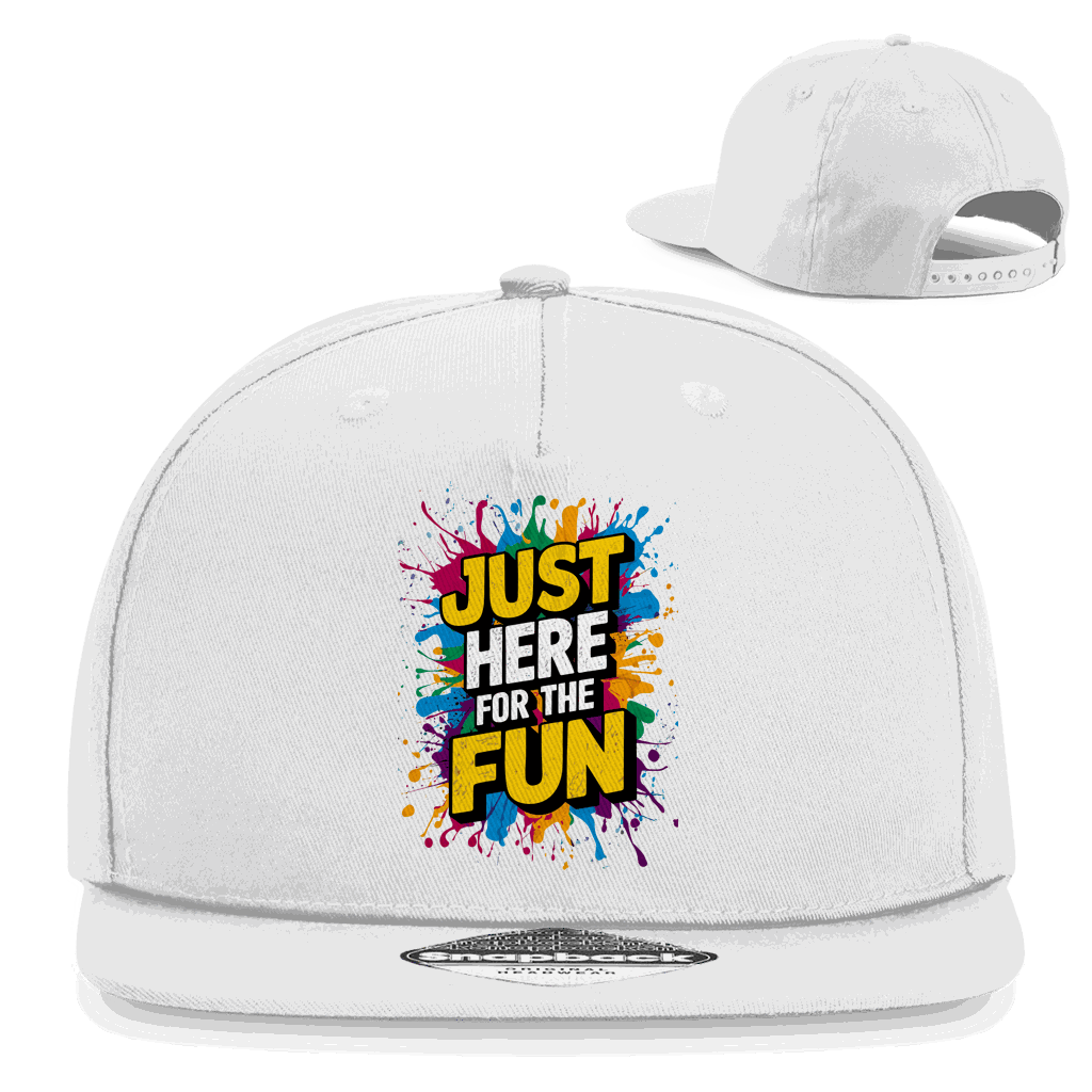 Snapback Rapper Cap - Just here for the fun | Division420®