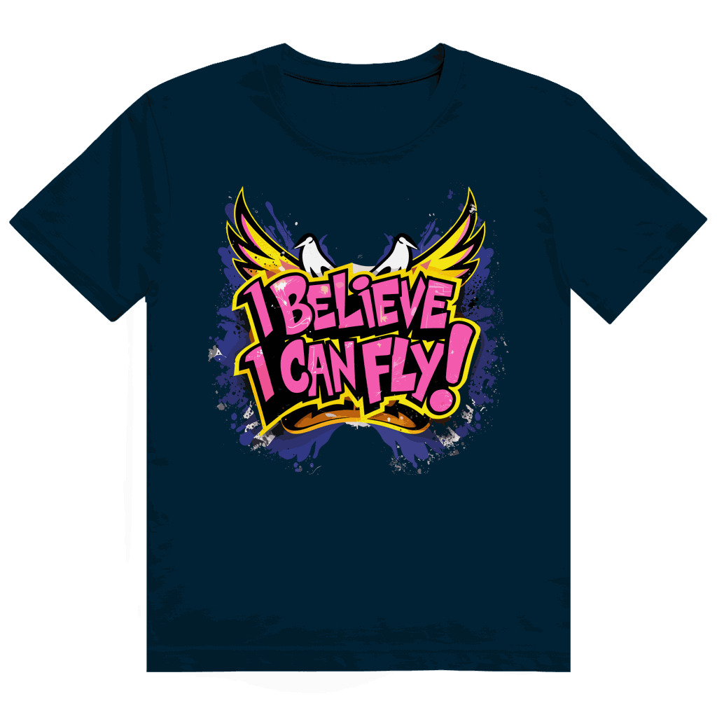 Heavy Cotton T-Shirt - I believe i can fly | Division420®