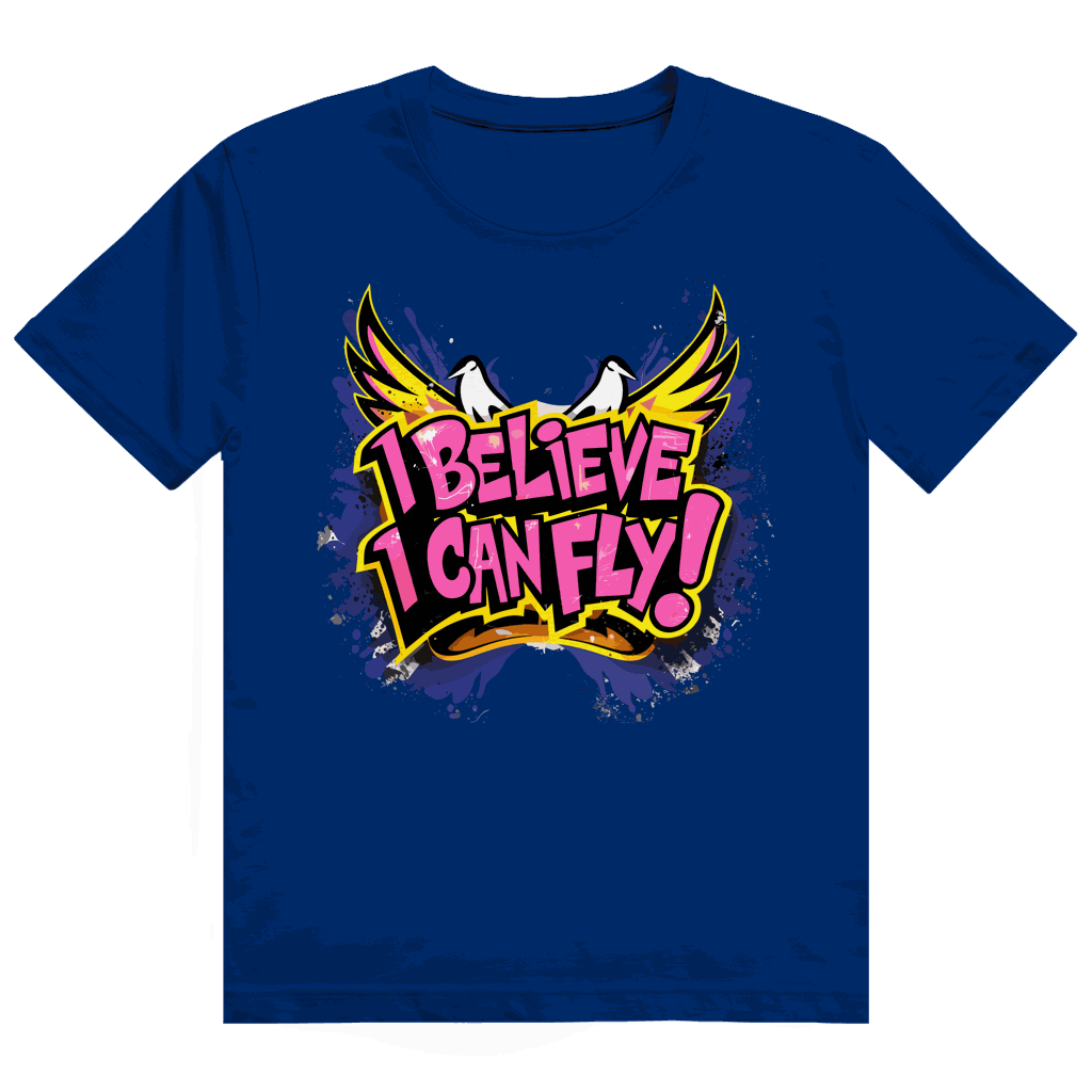 Heavy Cotton T-Shirt - I believe i can fly | Division420®