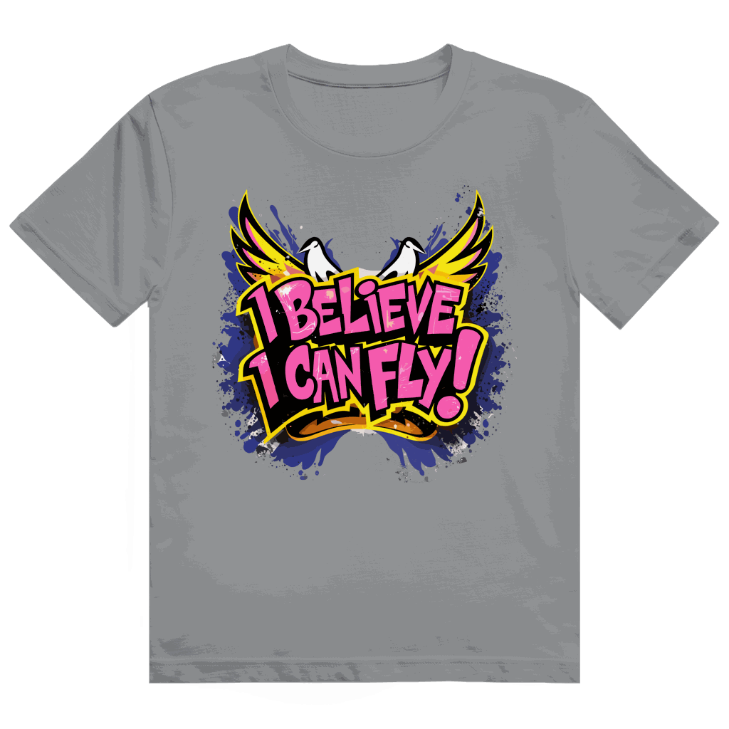 Heavy Cotton T-Shirt - I believe i can fly | Division420®