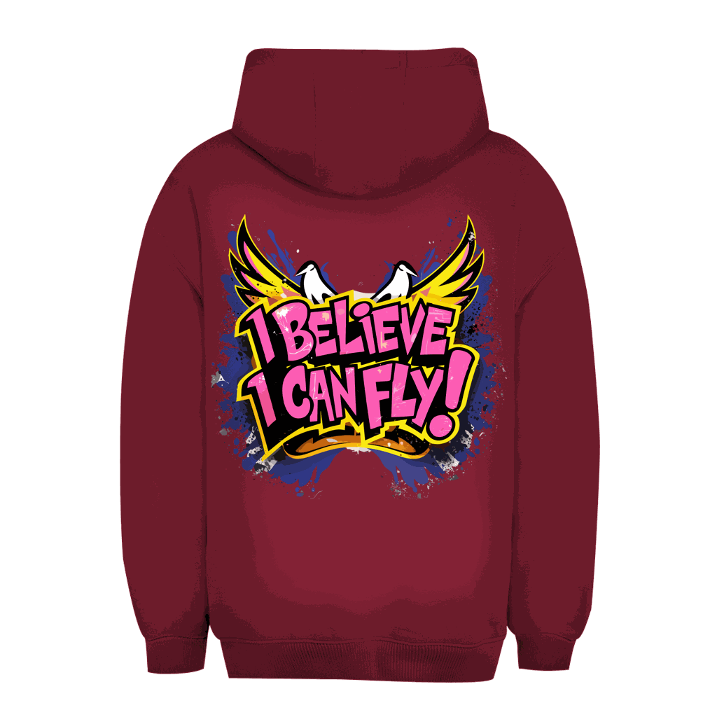 Unisex Oversize Hoodie - I believe i can fly | Division420®