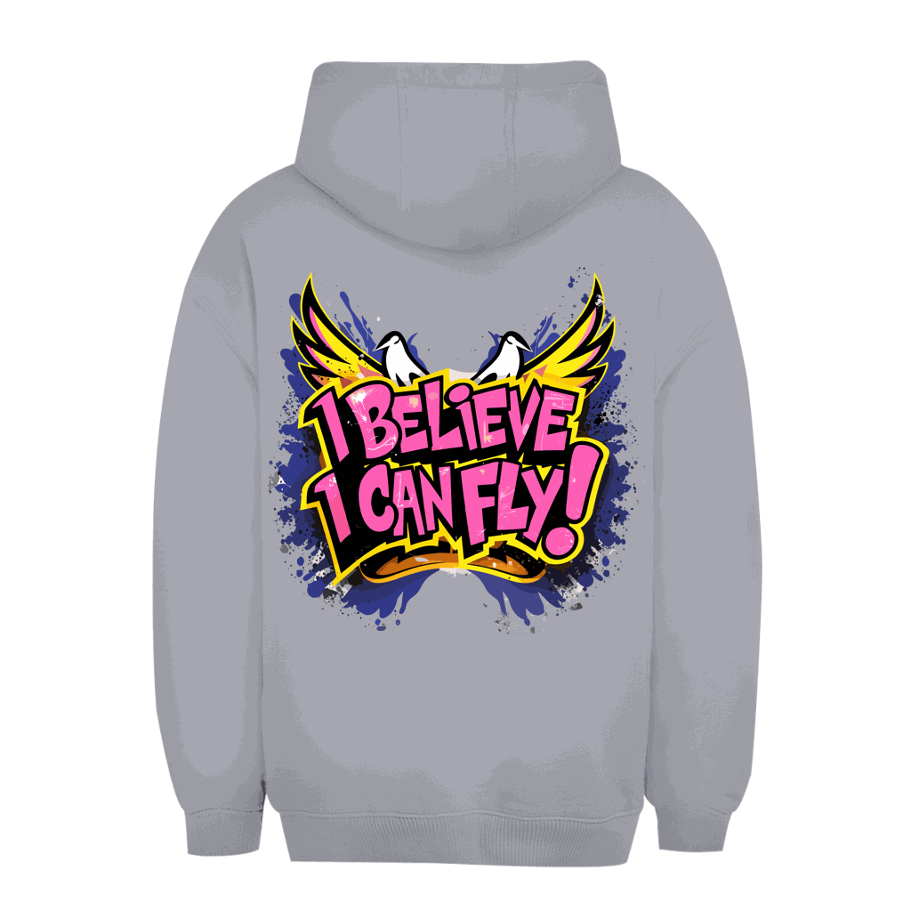 Größentabelle für Unisex Oversize Hoodie von Division420 in urbanem Style