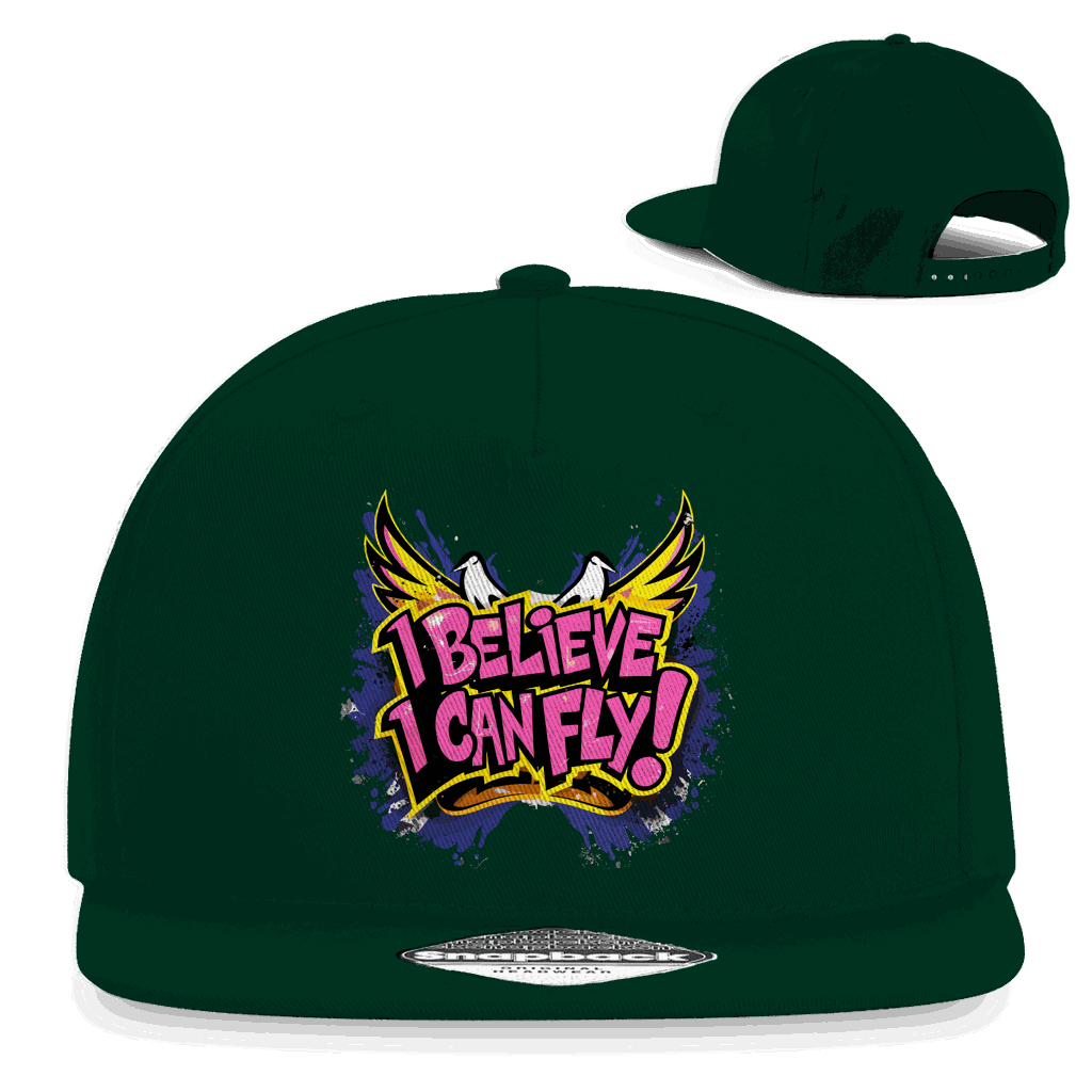 Snapback Rapper Cap - I believe i can fly | Division420®