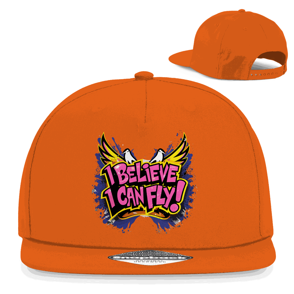 Snapback Rapper Cap - I believe i can fly | Division420®