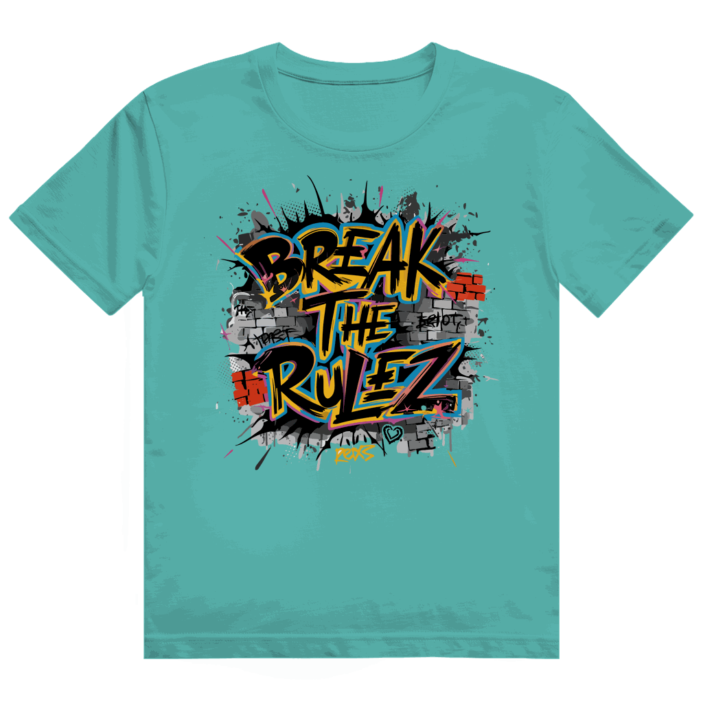 Heavy Cotton T-Shirt - Break the Rulez | Division420®