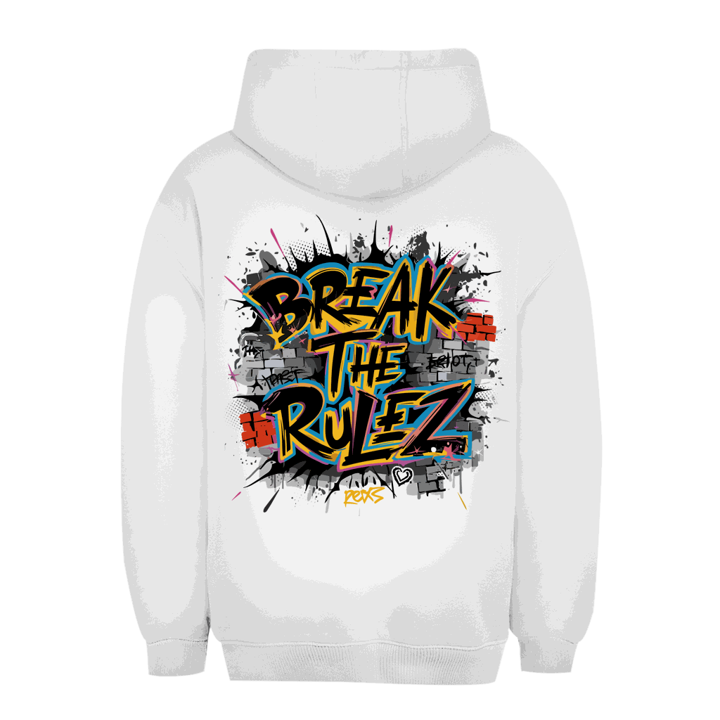 Unisex Oversize Hoodie - Break the Rulez | Division420®