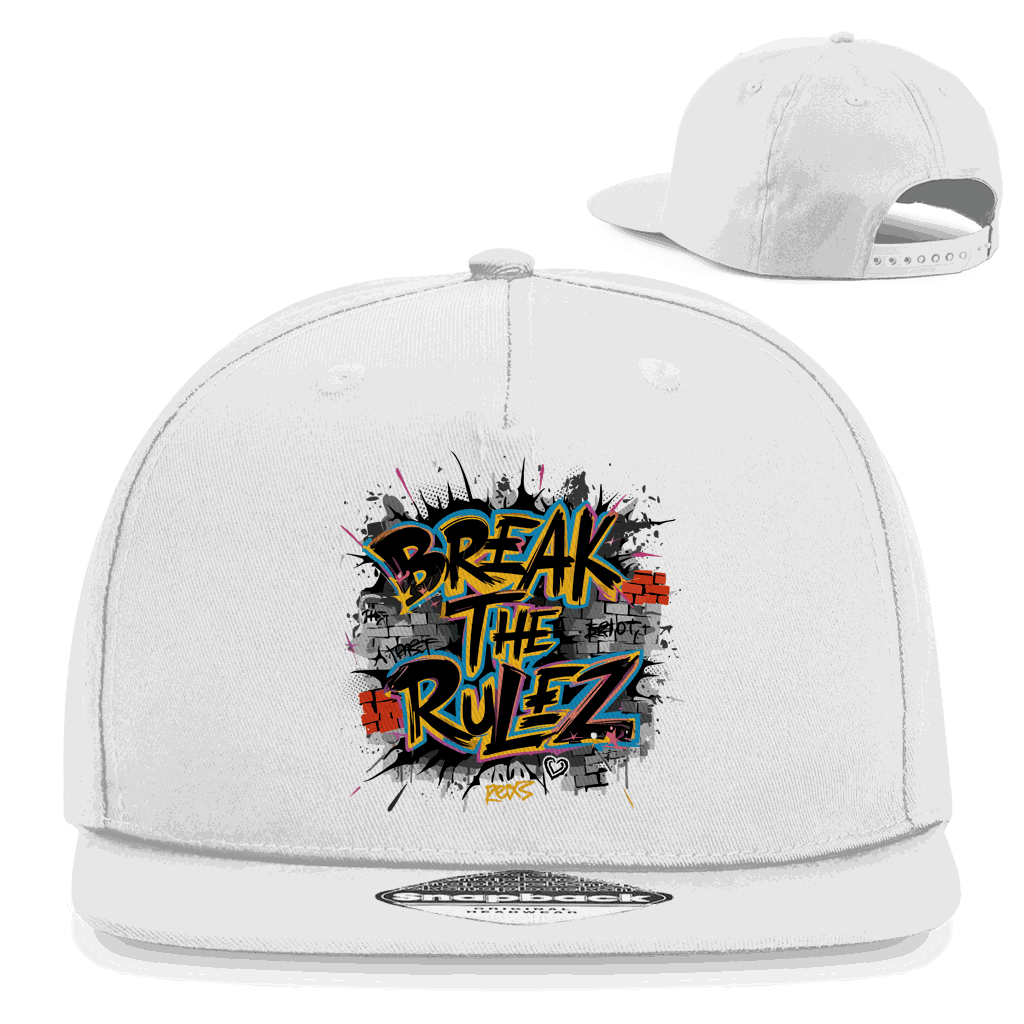 Snapback Rapper Cap - Break the Rulez | Division420®