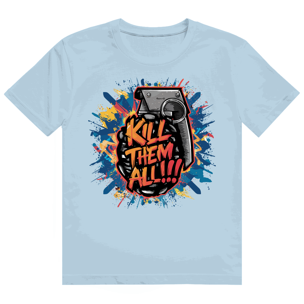 Herren Heavy Cotton T-Shirt - Kill them all | Division420®