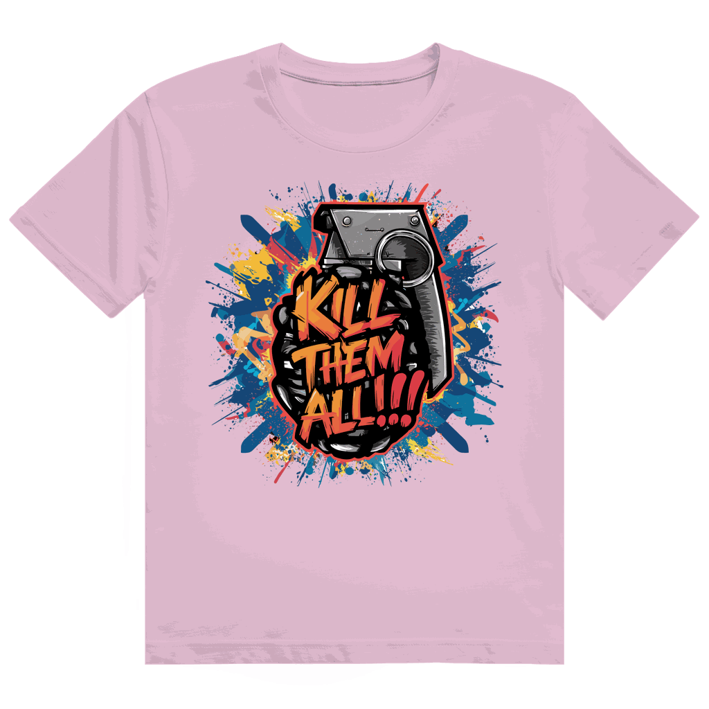 Herren Heavy Cotton T-Shirt - Kill them all | Division420®