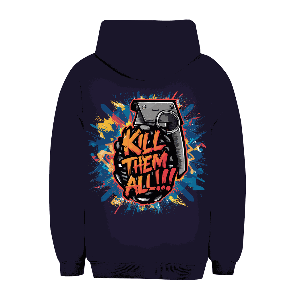 Unisex Oversize Hoodie - Kill them all | Division420®