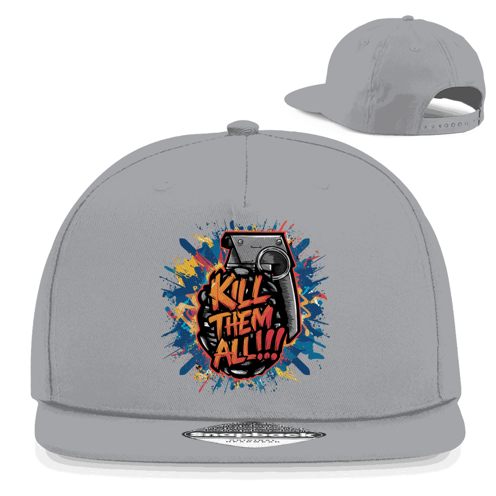 Snapback Rapper Cap - Kill them all | Division420®