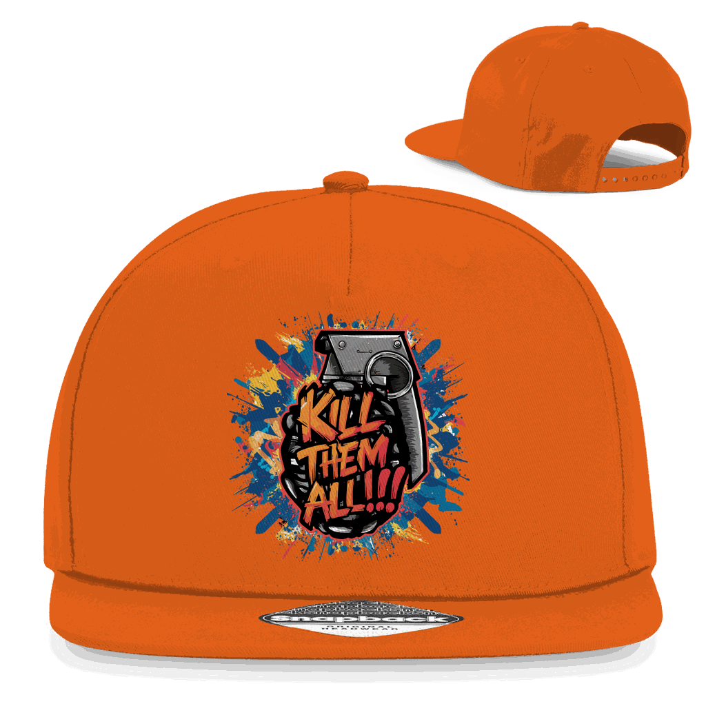 Snapback Rapper Cap - Kill them all | Division420®