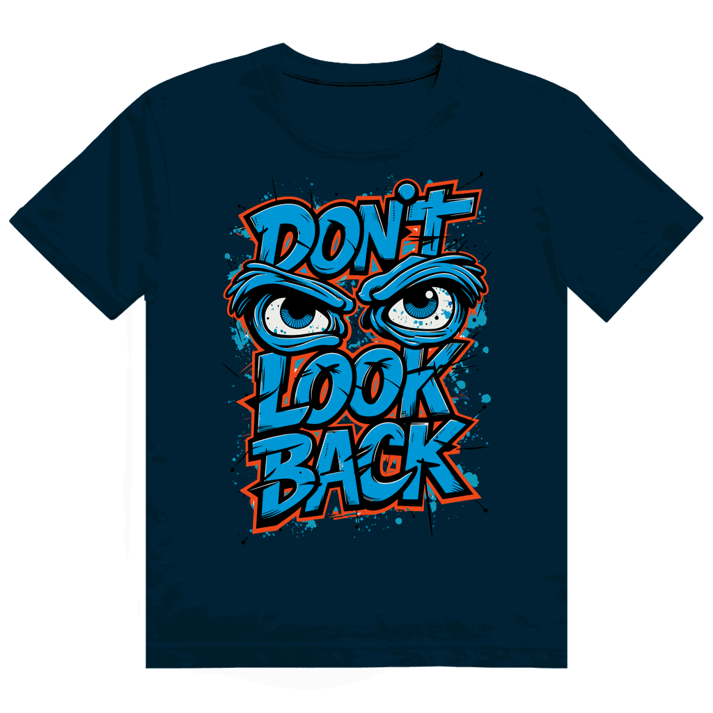 Heavy Cotton T-Shirt - Don't look back | Division420®