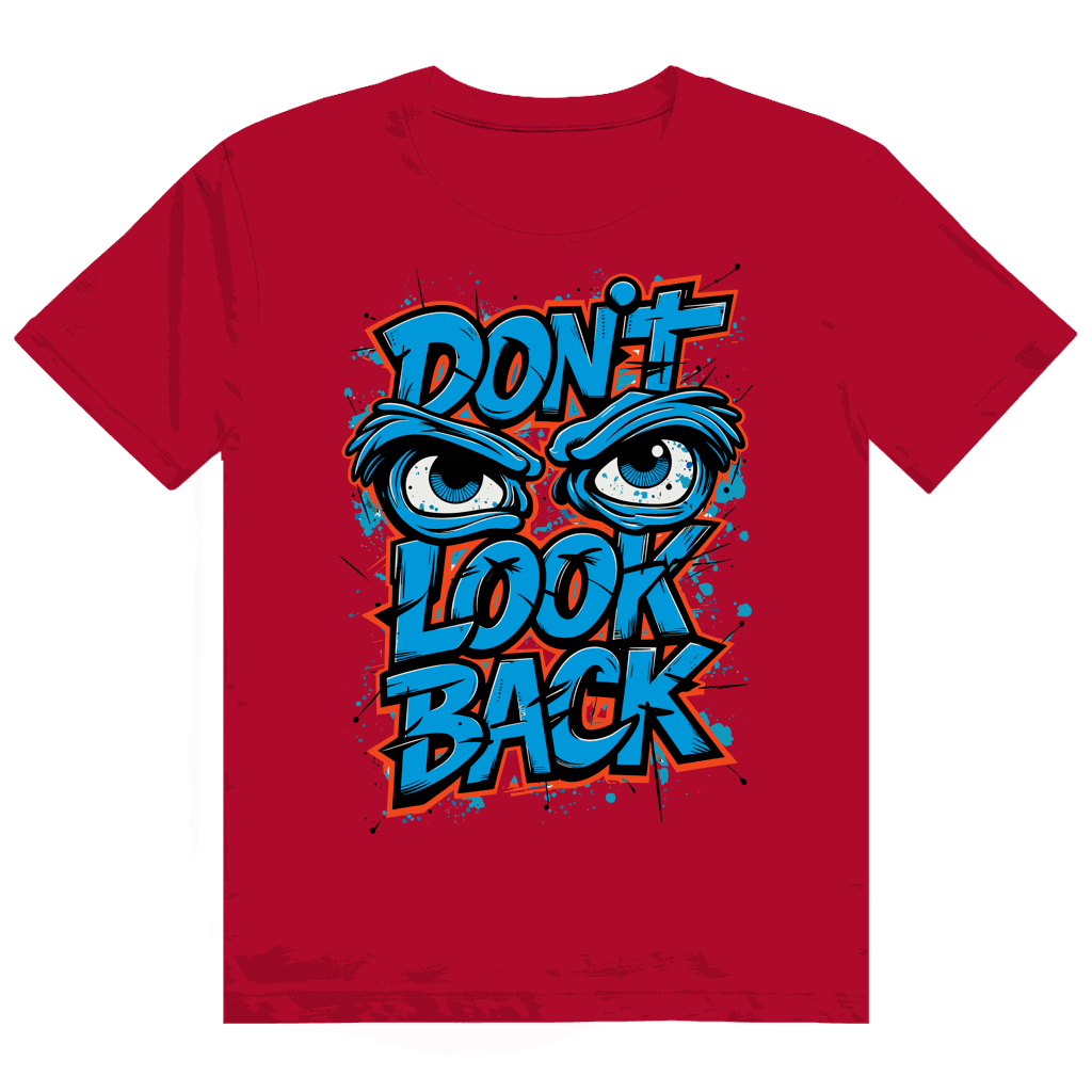 Heavy Cotton T-Shirt - Don't look back | Division420®