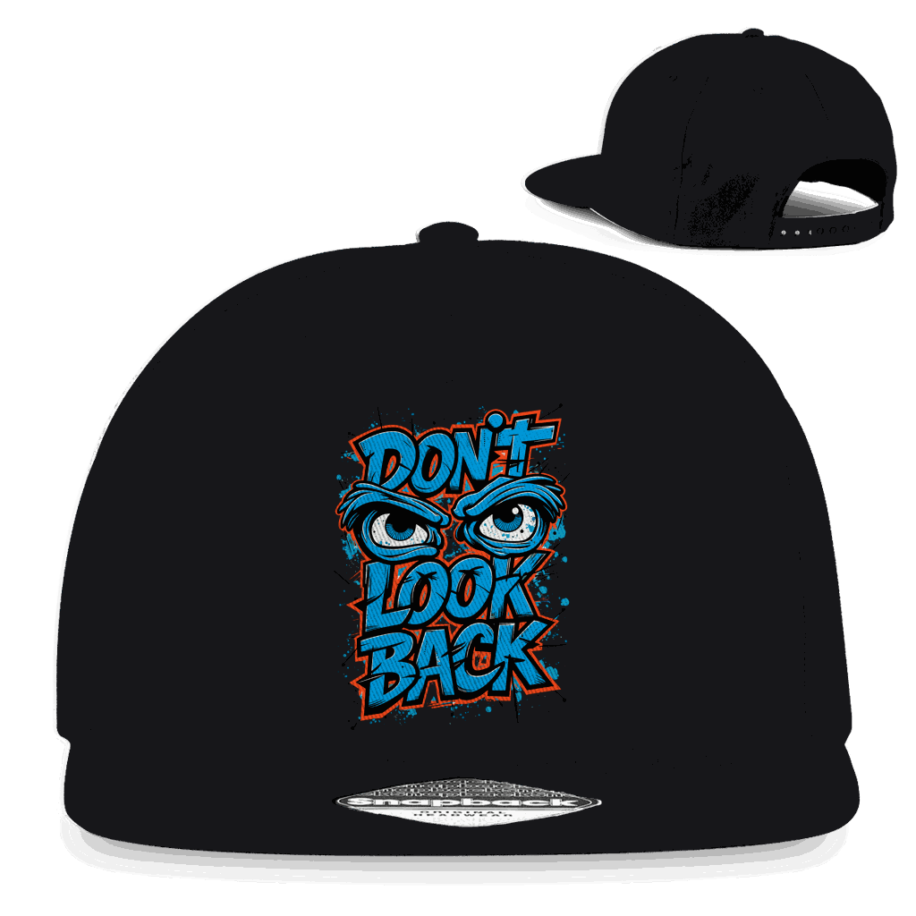 Snapback Rapper Cap - Don't look back | Division420®