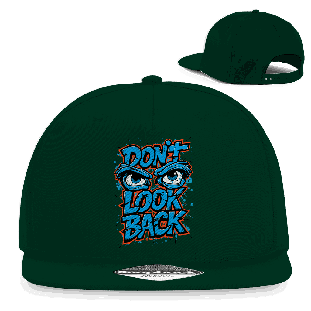 Snapback Rapper Cap - Don't look back | Division420®