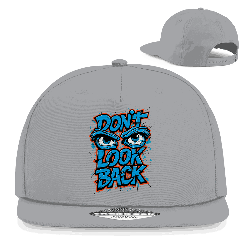 Snapback Rapper Cap - Don't look back | Division420®