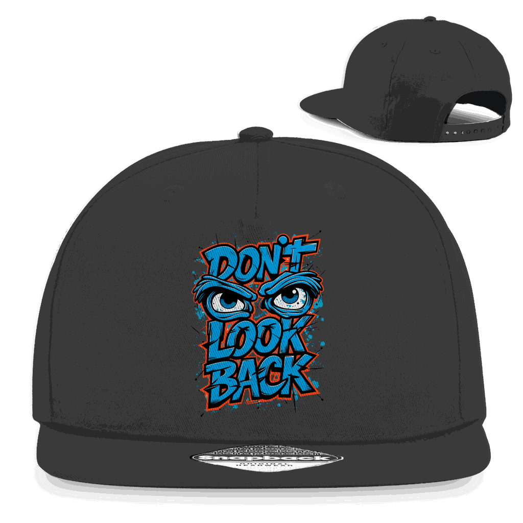 Snapback Rapper Cap - Don't look back | Division420®
