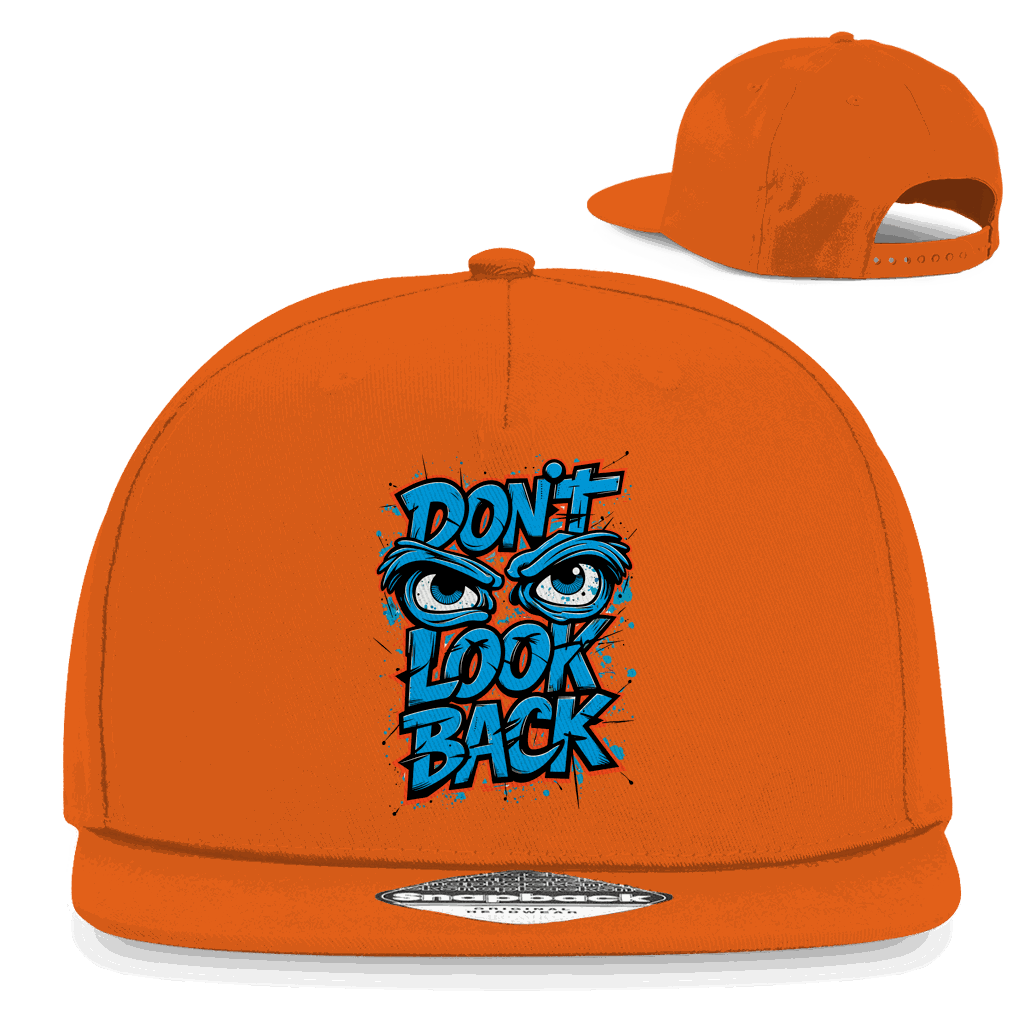 Snapback Rapper Cap - Don't look back | Division420®