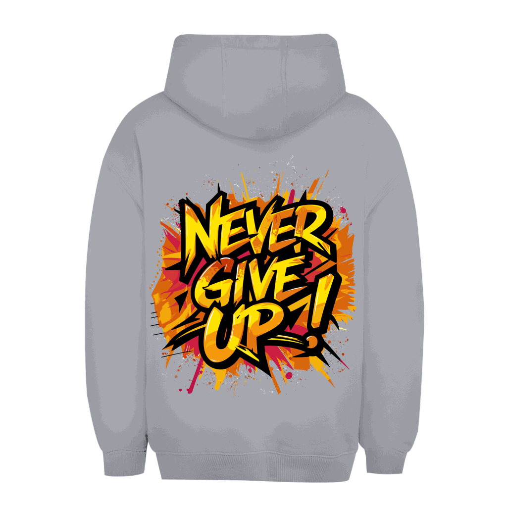 Unisex Oversize Hoodie - Never give up! | Division420®