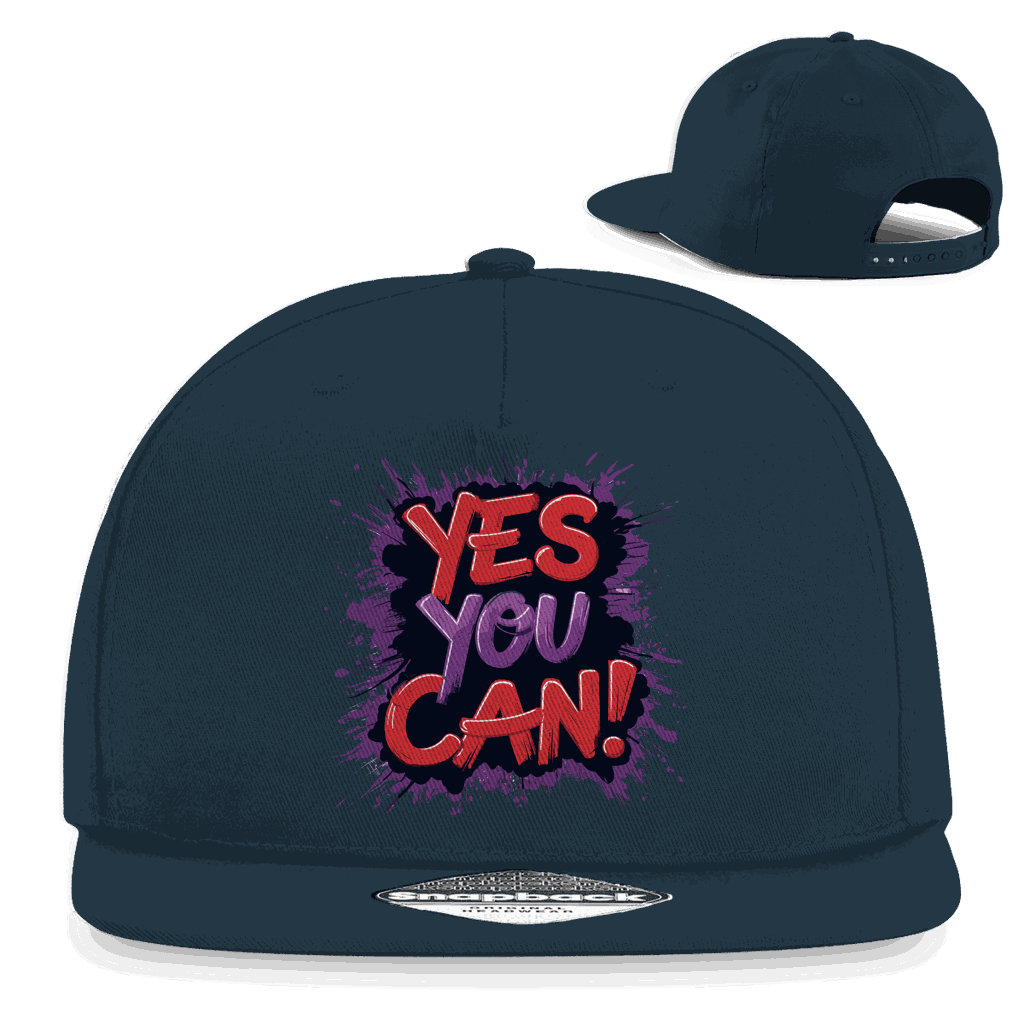 Snapback Rapper Cap - Yes you can | Division420®