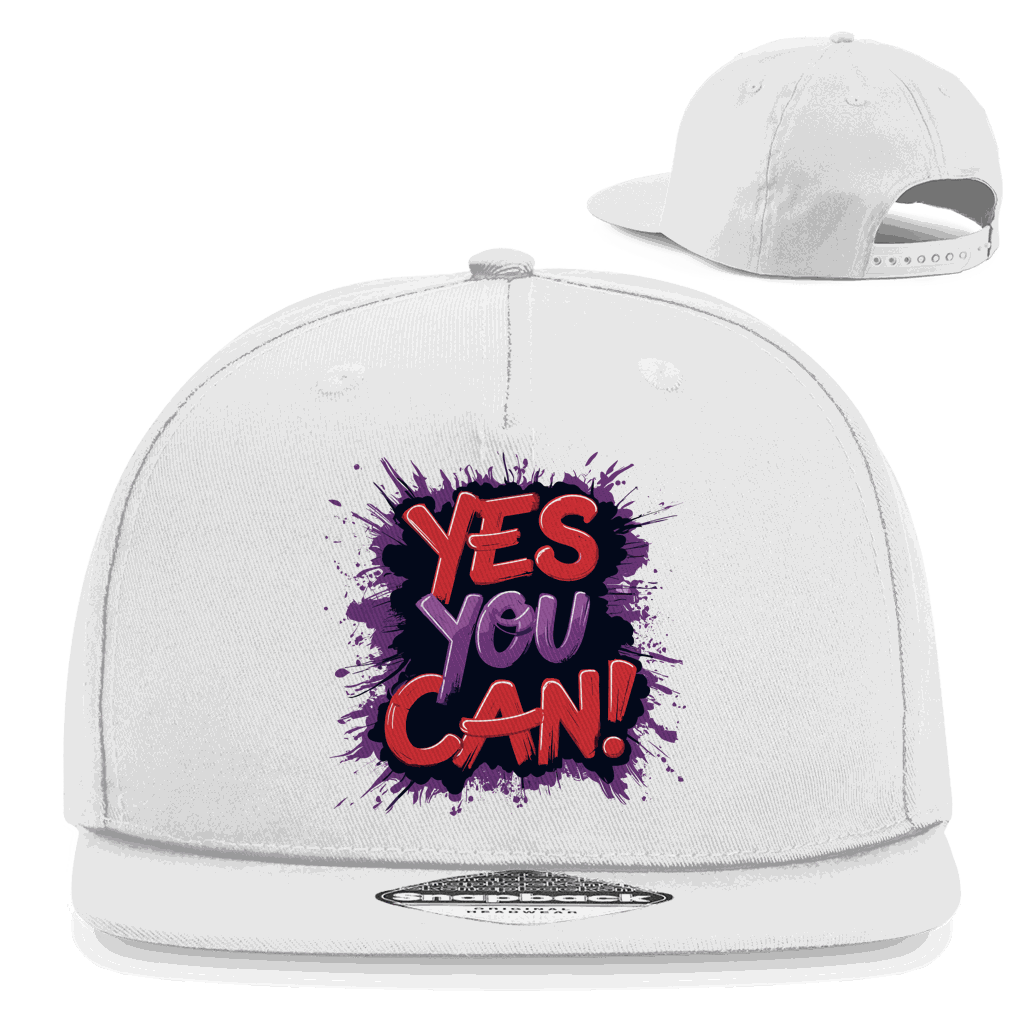Snapback Rapper Cap - Yes you can | Division420®