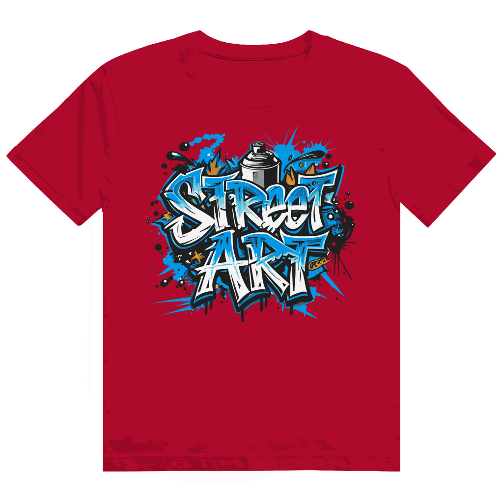 Heavy Cotton T-Shirt - Street Art | Division420®
