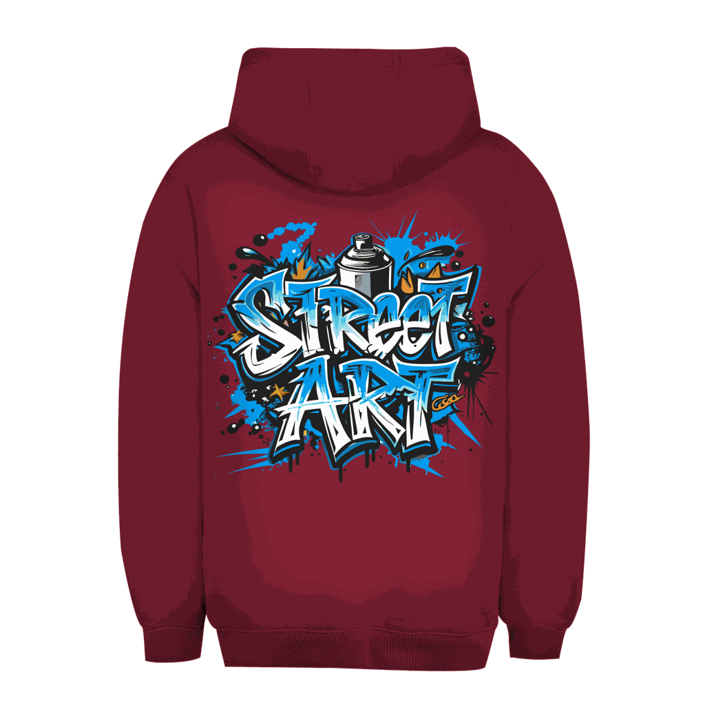 Unisex Oversize Hoodie - Street Art | Division420®