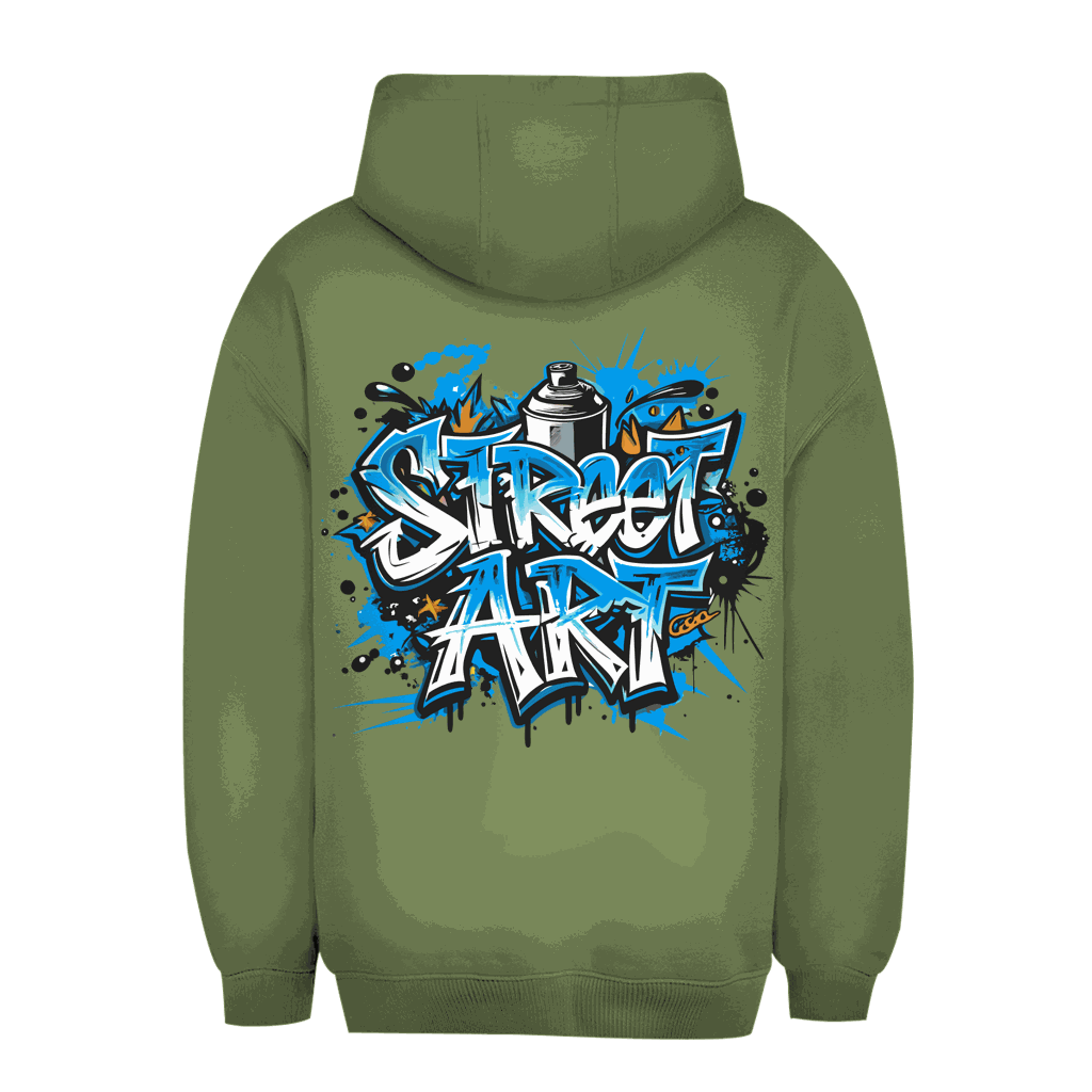 Unisex Oversize Hoodie - Street Art | Division420®