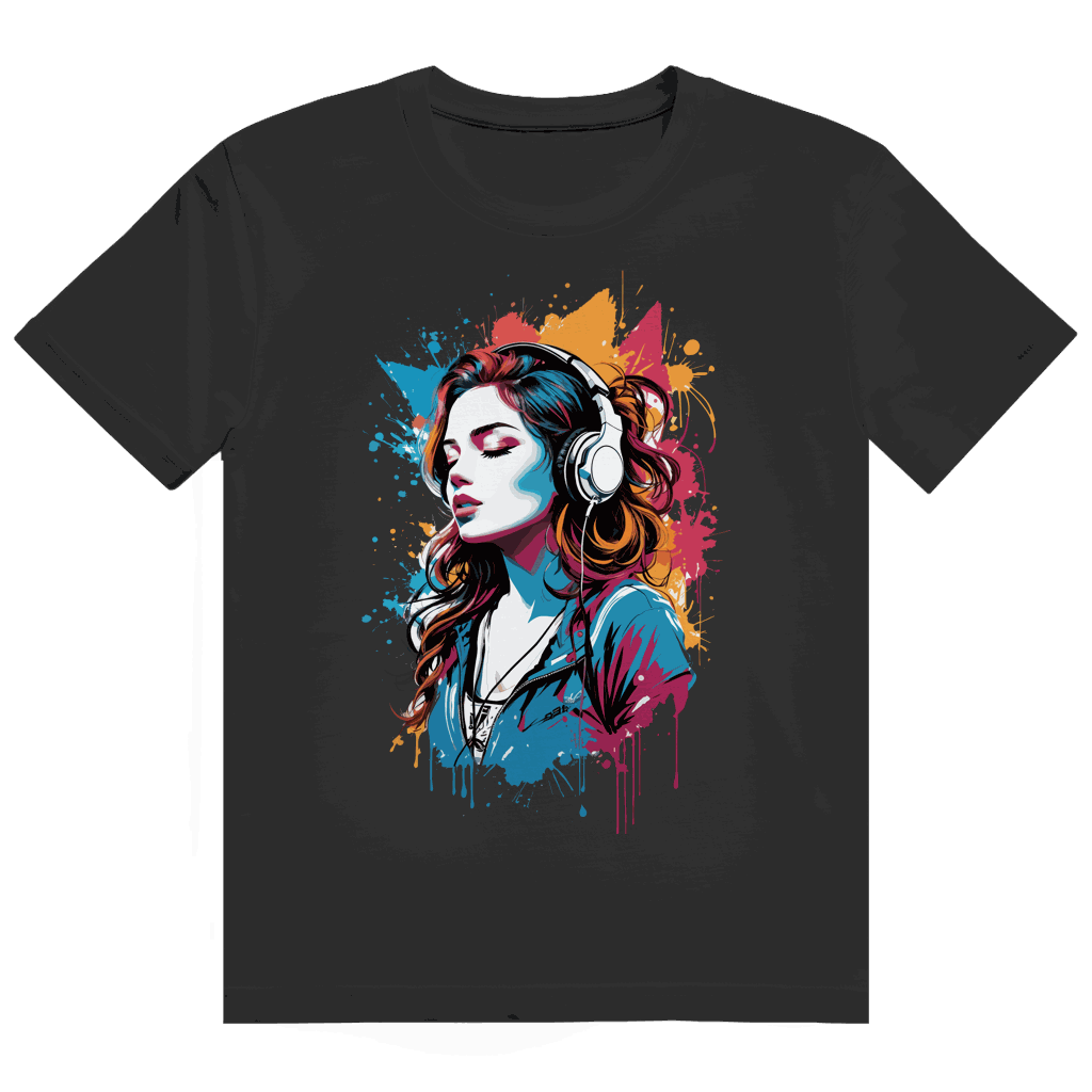 Heavy Cotton T-Shirt - Beat Girl | Division420®