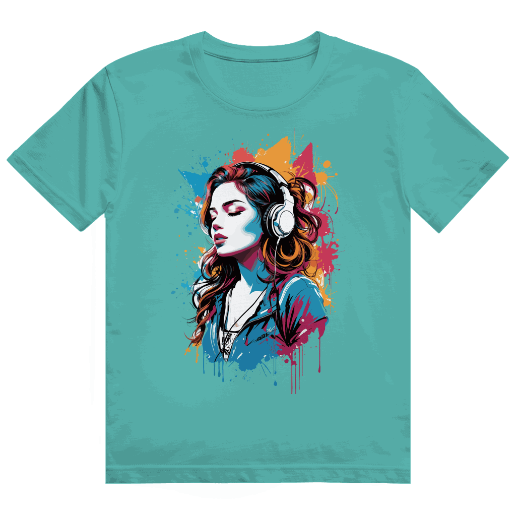 Heavy Cotton T-Shirt - Beat Girl | Division420®