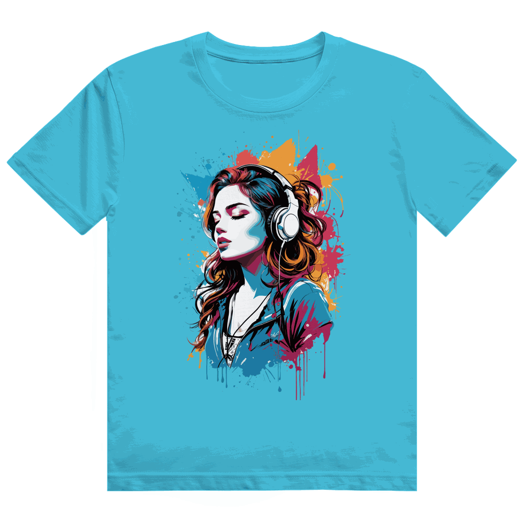 Heavy Cotton T-Shirt - Beat Girl | Division420®