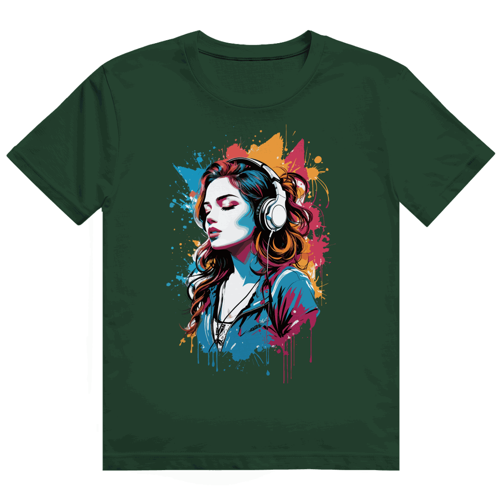 Heavy Cotton T-Shirt - Beat Girl | Division420®