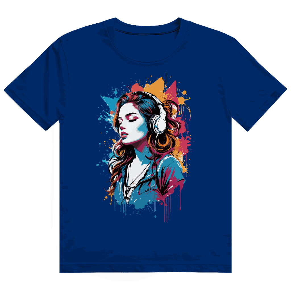 Heavy Cotton T-Shirt - Beat Girl | Division420®