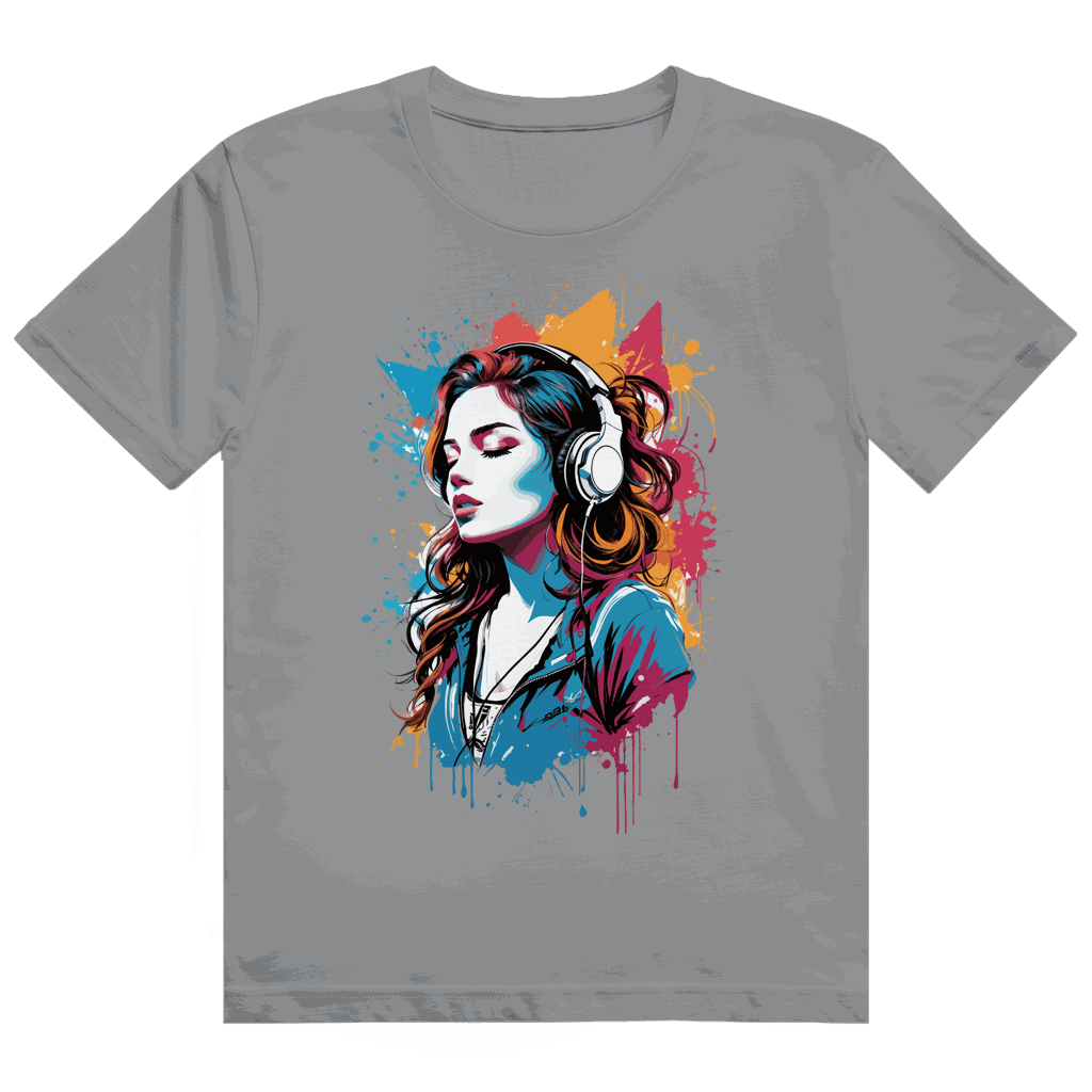 Heavy Cotton T-Shirt - Beat Girl | Division420®