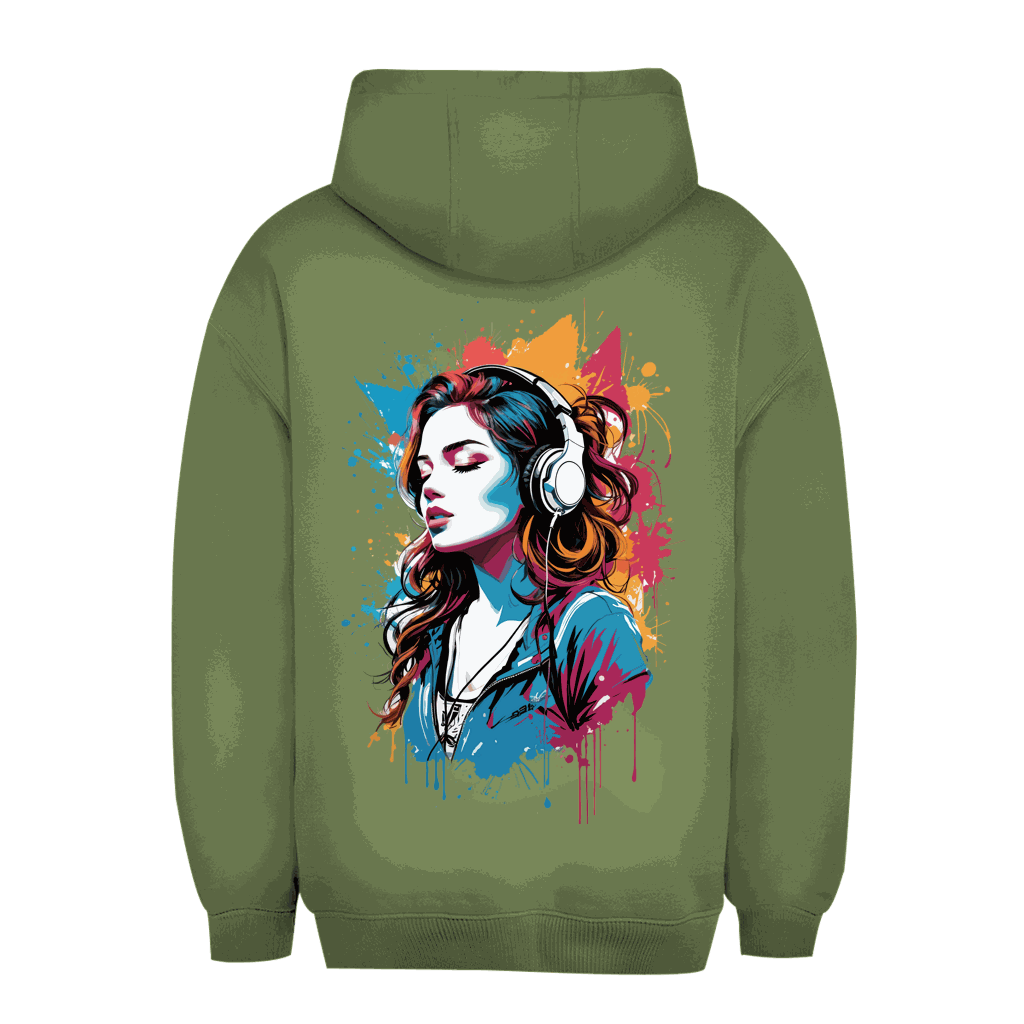 Unisex Oversize Hoodie - Beat Girl | Division420®