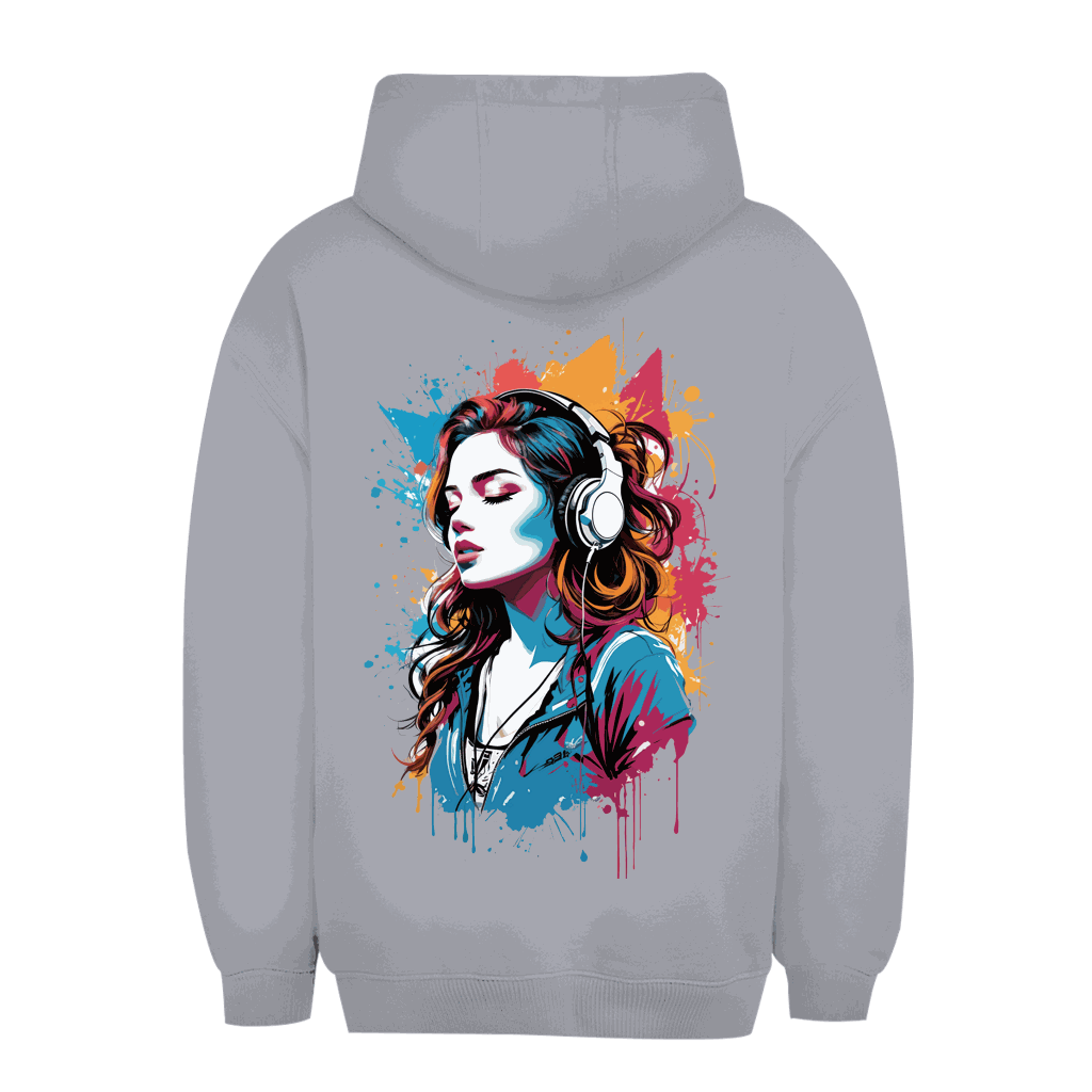 Unisex Oversize Hoodie - Beat Girl | Division420®