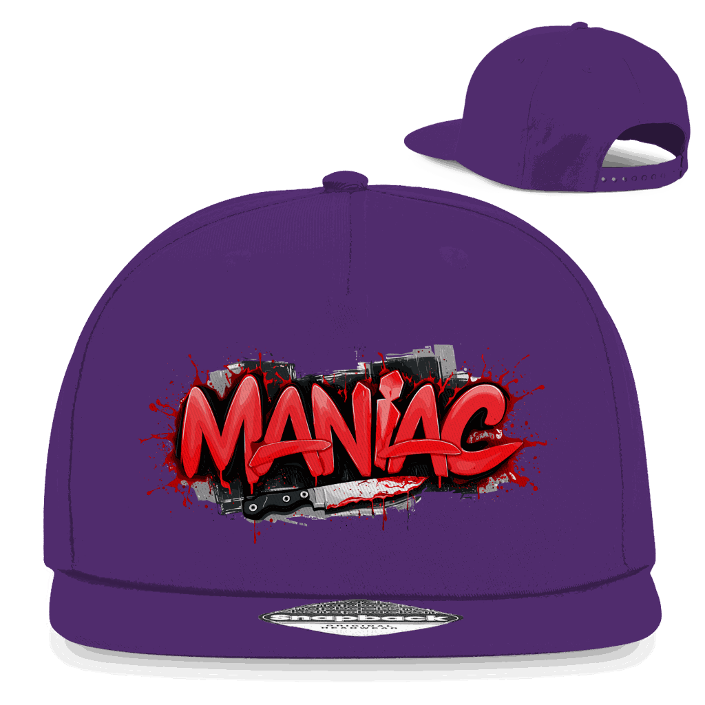 Snapback Rapper Cap - Maniac | Division420®