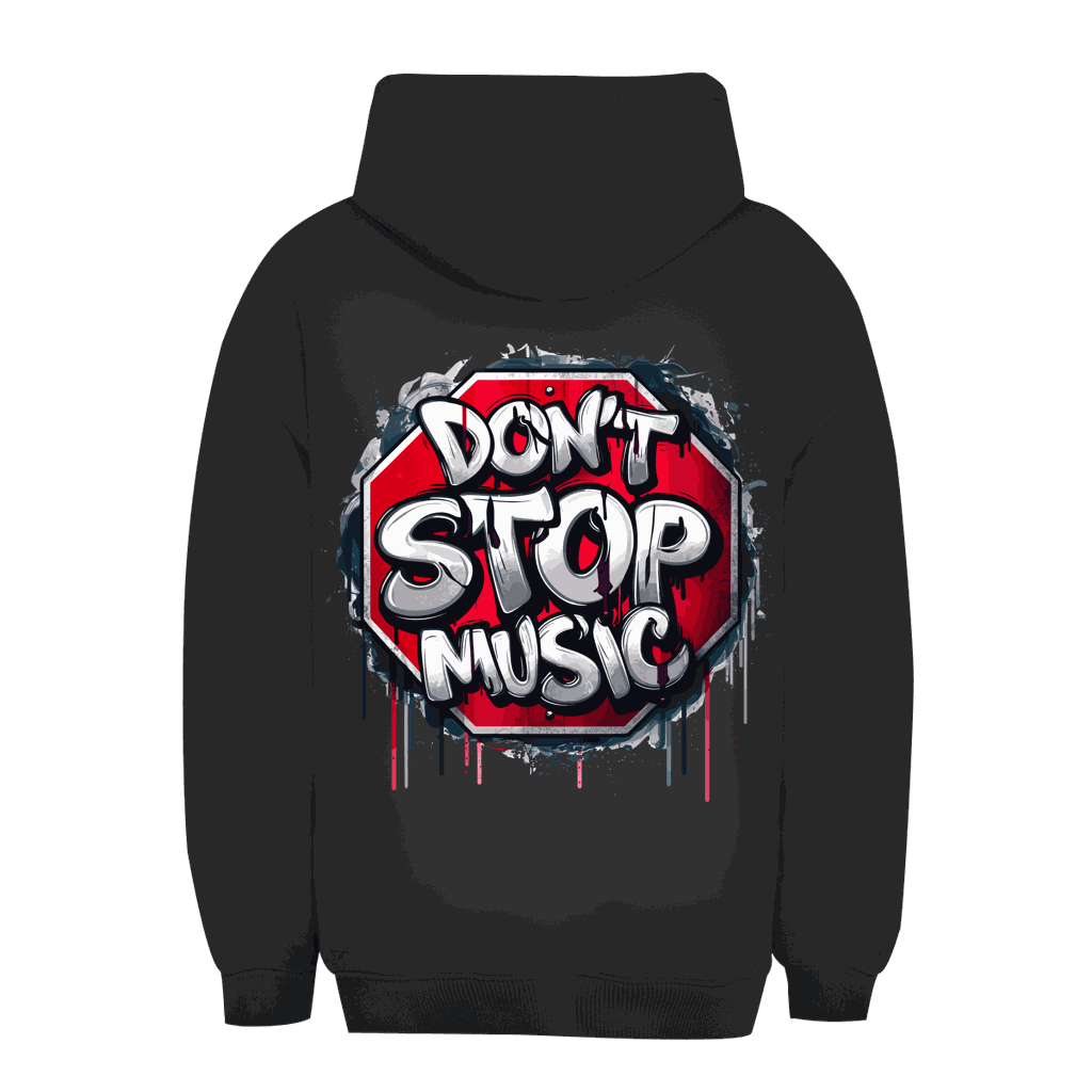 Unisex Oversize Hoodie - Dont stop Music | Division420®