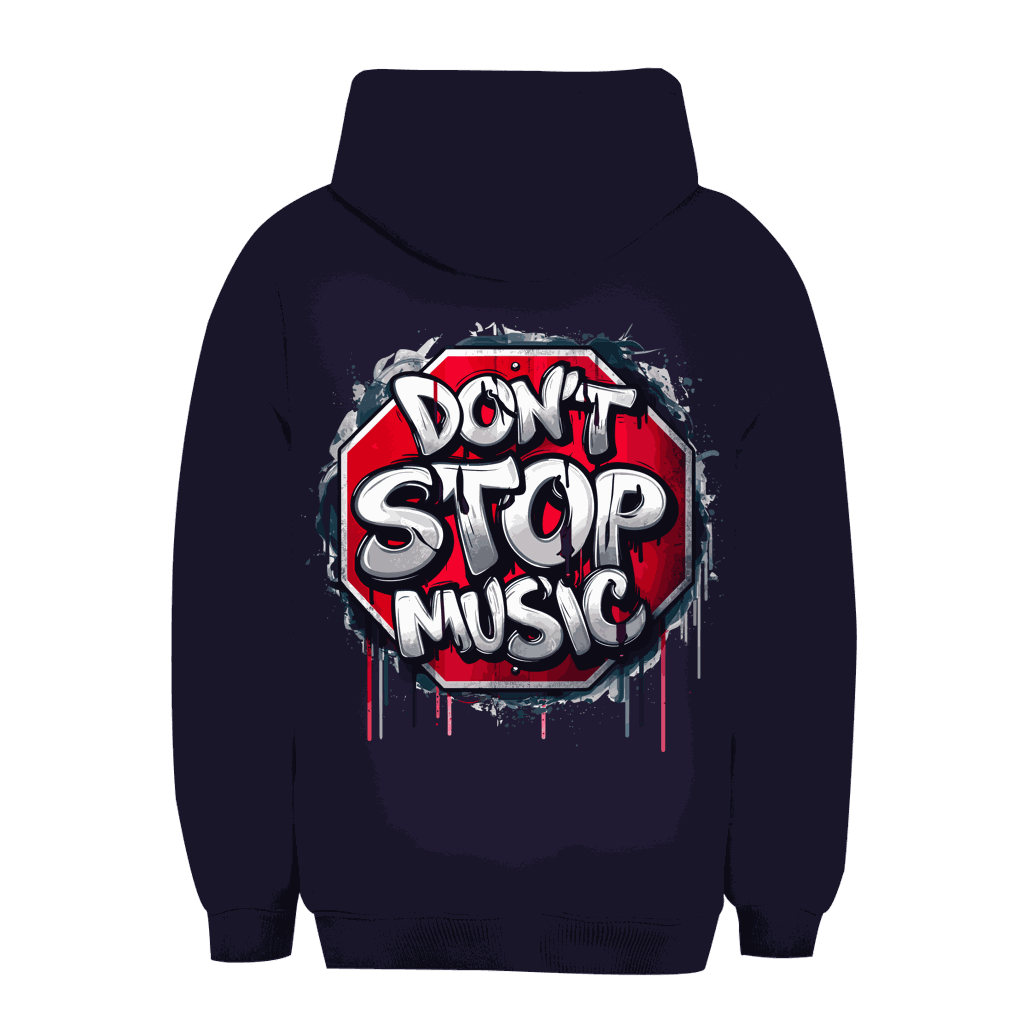 Unisex Oversize Hoodie - Dont stop Music | Division420®