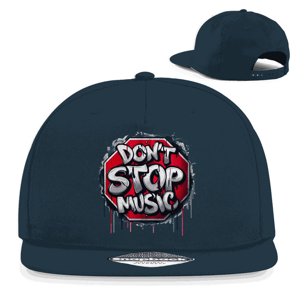 Snapback Rapper Cap - Dont stop Music | Division420®
