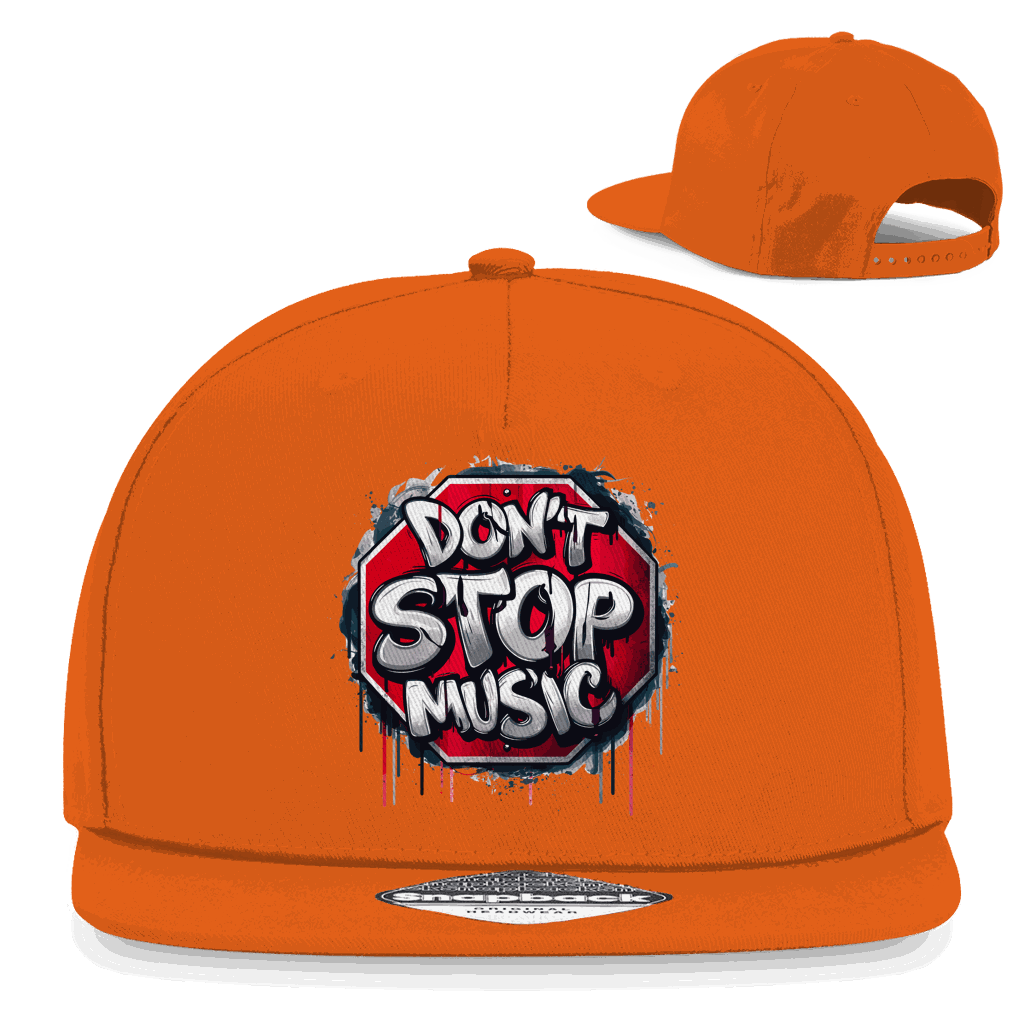 Snapback Rapper Cap - Dont stop Music | Division420®