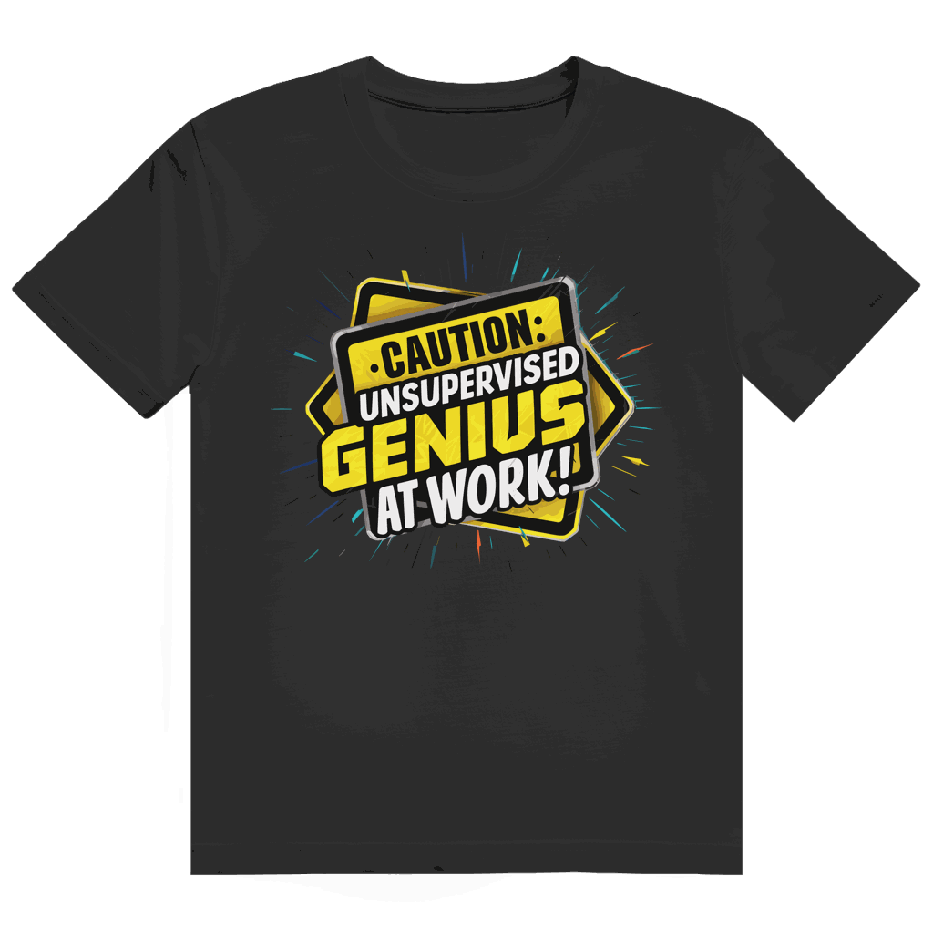 Heavy Cotton T-Shirt - Genius at work | Division420®