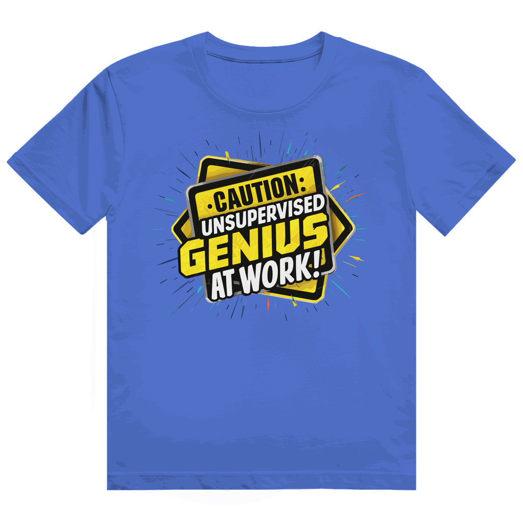 Heavy Cotton T-Shirt - Genius at work | Division420®