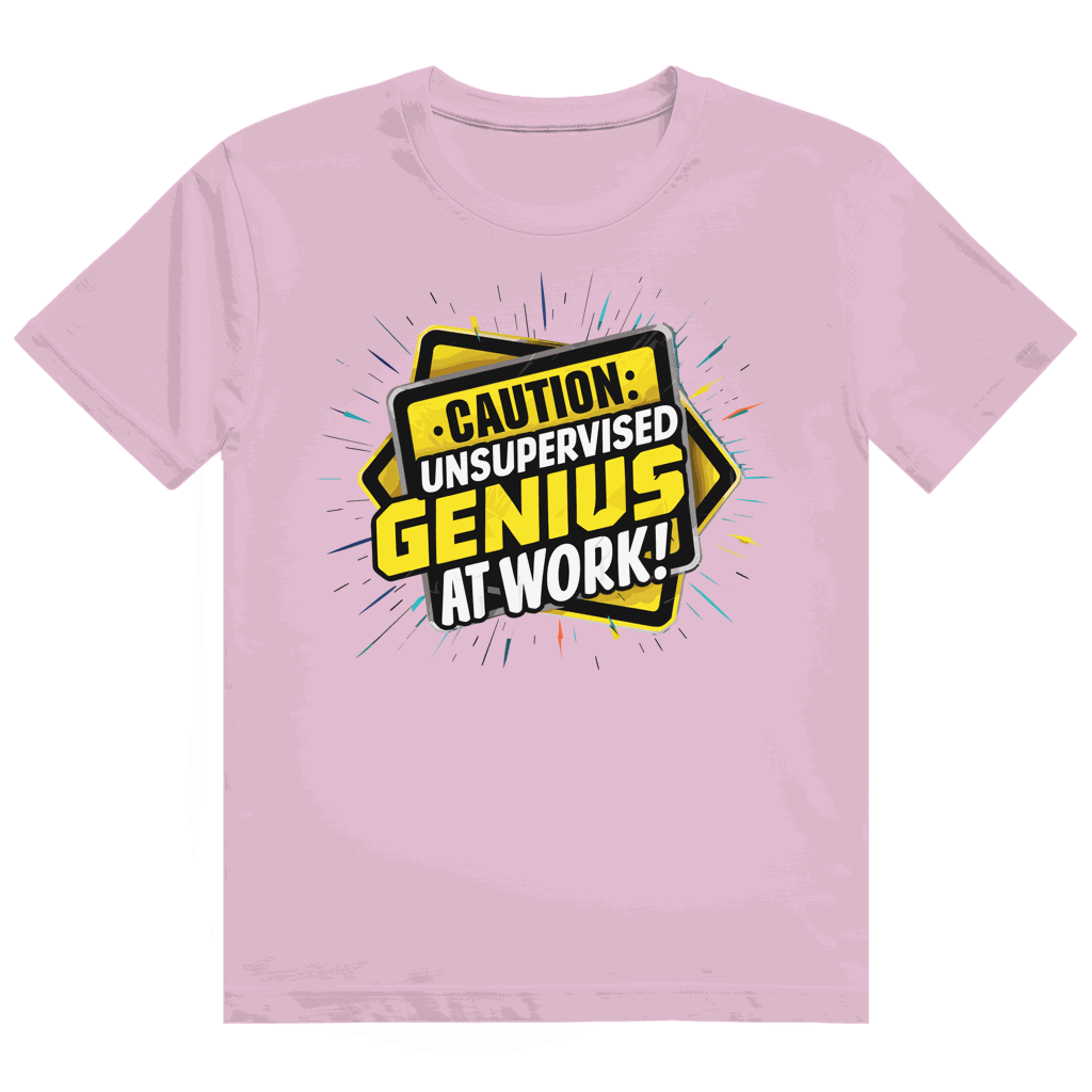 Heavy Cotton T-Shirt - Genius at work | Division420®