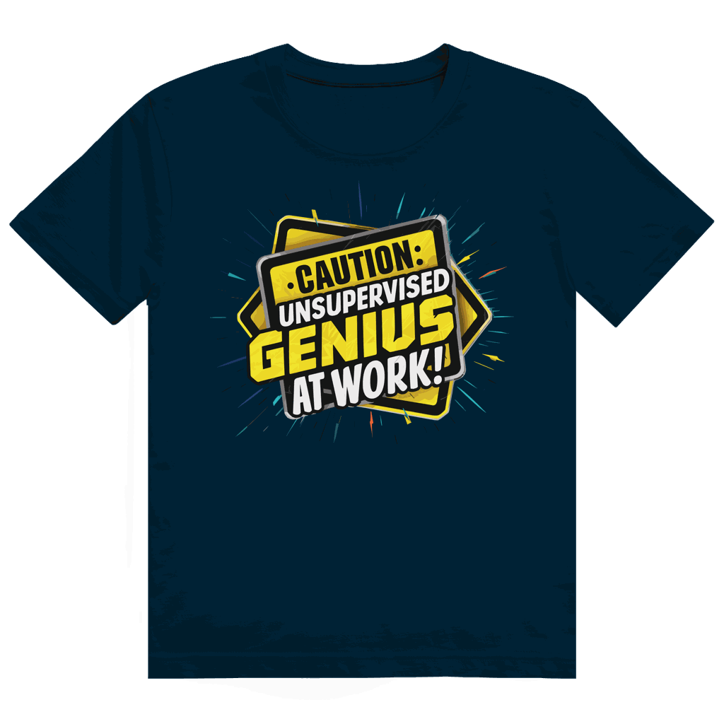 Heavy Cotton T-Shirt - Genius at work | Division420®