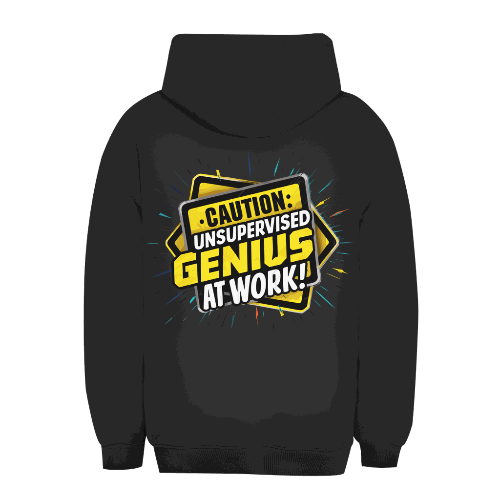 Unisex Oversize Hoodie - Genius at work | Division420®