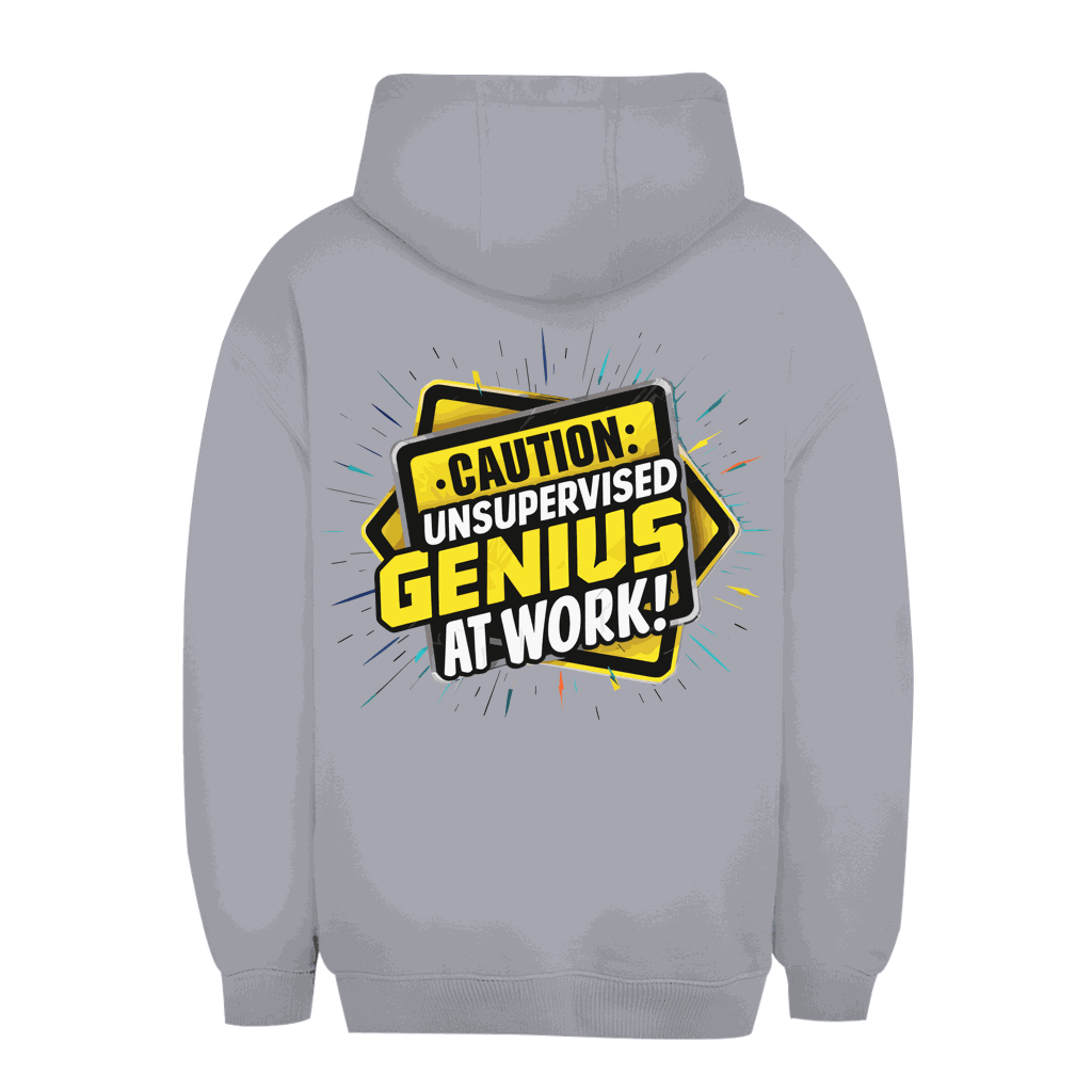 Unisex Oversize Hoodie - Genius at work | Division420®
