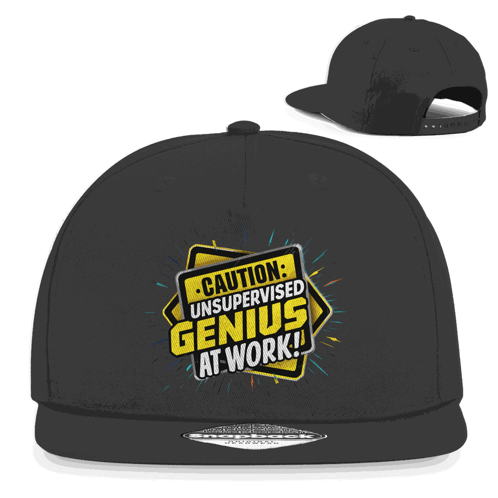 Snapback Rapper Cap - Genius at work | Division420®